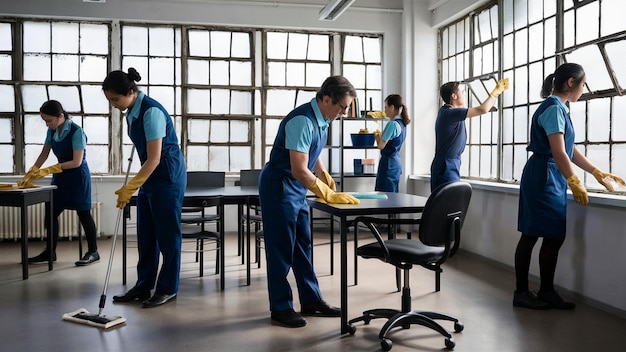 Vacation rental turnover cleaning